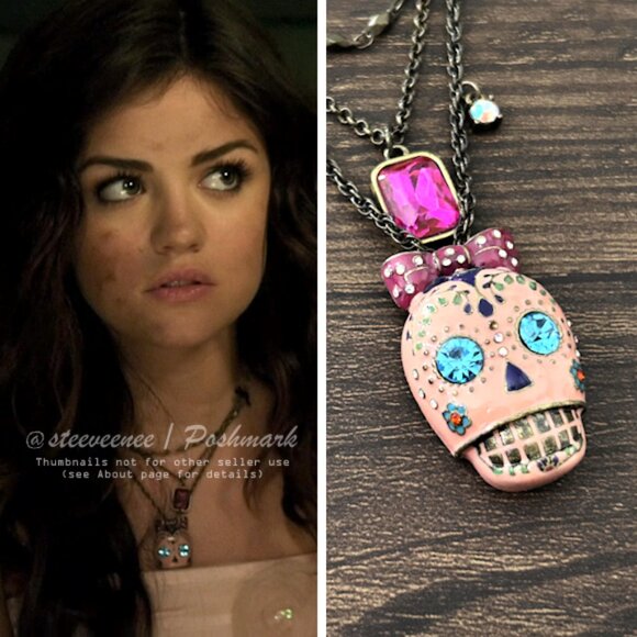 Betsey Johnson Jewelry - Betsey Johnson Viva La Betsey Skull Necklace Necklace ASO Aria Montgomery
